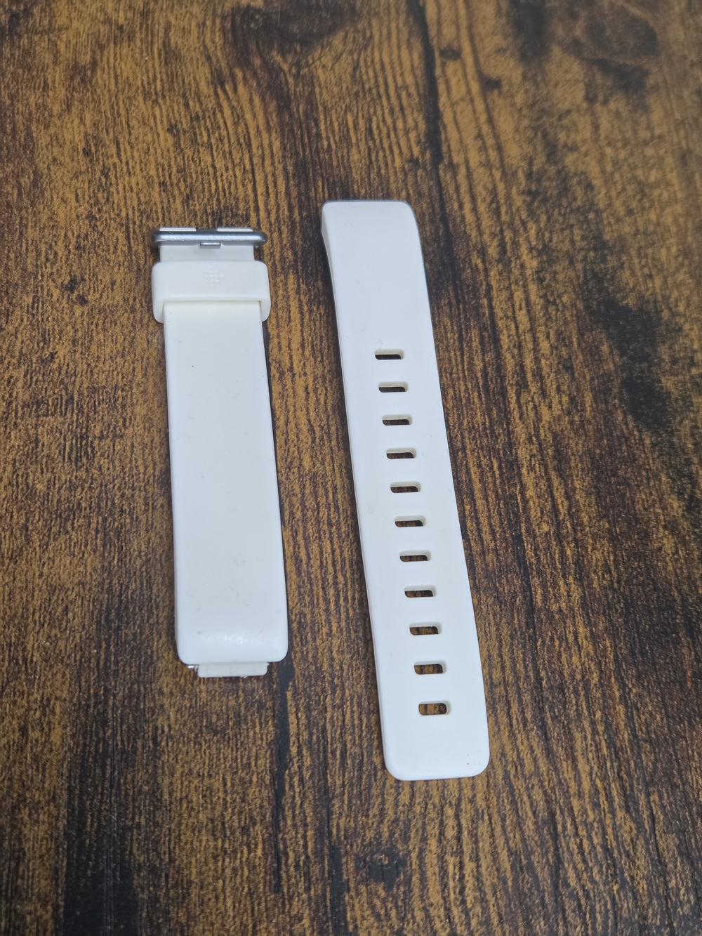 Fitbit White Replacement Wristband Straps Exercise Tracking Steps Size Sm